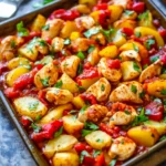 Chicken Potato Salsa | The Best One-Pan Dinner in 30 Minutes 7 chicken potato salsa one-pan dinner