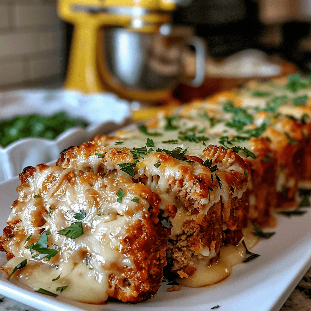 Garlic Parmesan Chicken Meatloaf: The Best Juicy Recipe Ever 6 Garlic parmesan chicken meatloaf